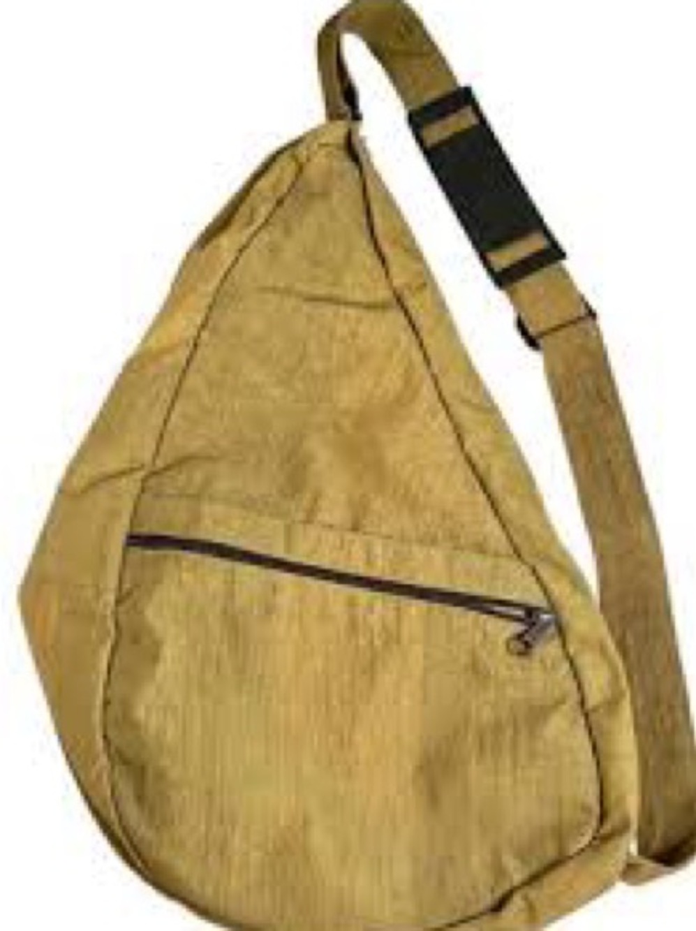 Ameribag Brown Tan Canvas Crossbody Sling